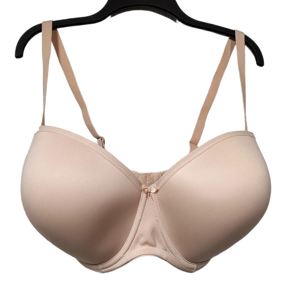 34M ELOMI Smoothing Strapless Bra Detachable Straps Beige EL4300SAH